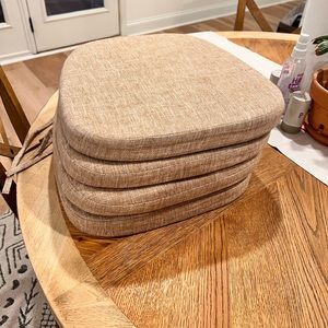 Non slip chair cushions
